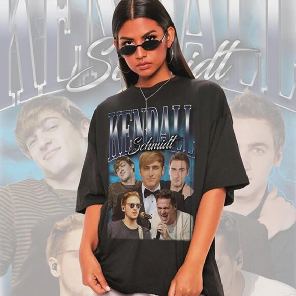 New Kendall Schmidt T Shirt Unisex Big Time Rush Tee Gift for Fans - Picture 1 of 9